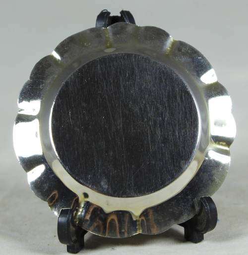 Silver plated miniature tray