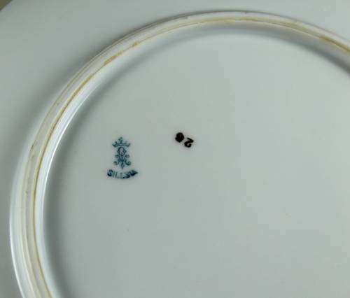 Silesia Display Plate - Apples - Bid Now!