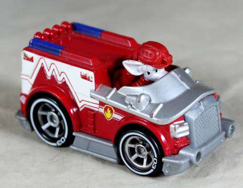 PAW PATROL - METAL - MARSHALL IN VEHICLE  - BID NOW !!!