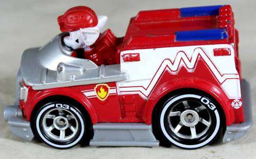 PAW PATROL - METAL - MARSHALL IN VEHICLE  - BID NOW !!!