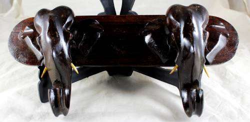 Wooden Carved Elephant - Coat/Jacket Hanger - Bid Now!!!