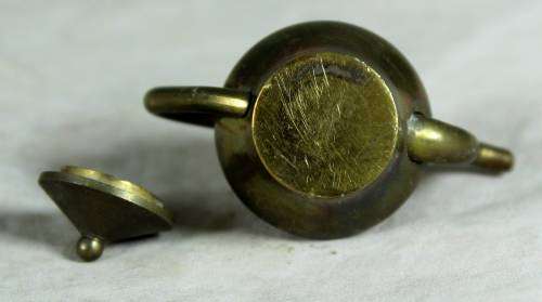 MINIATURE BRASS TEA KETTLE - BID NOW!!!