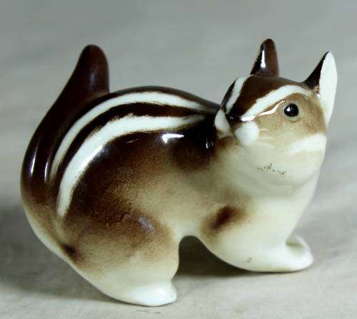 VINTAGE PORCELAIN SQUIRREL FROM USSR - BID NOW!!!