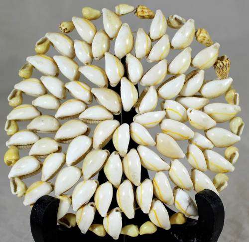 PAIR OF SHELL DOILIES - BID NOW !!!