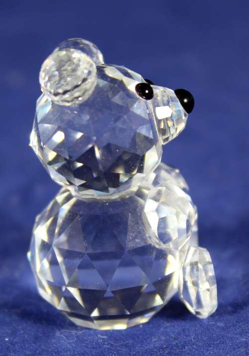 Swarovski crystal - small teddy bear