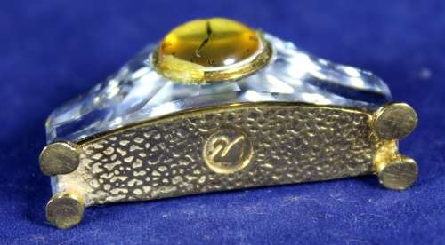 Swarovski Crystal Memories - Cabinet Clock - A magnificent little treasure!! Bid now!!