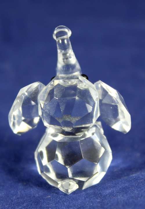 Crystal - Elephant - A beautiful treasure!! Bid now!!