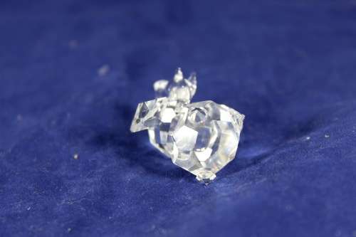 Crystal - Elephant - A beautiful treasure!! Bid now!!