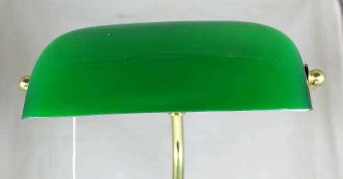Traditional Bankers Light with Green Shade - Act fast and bid now!!!