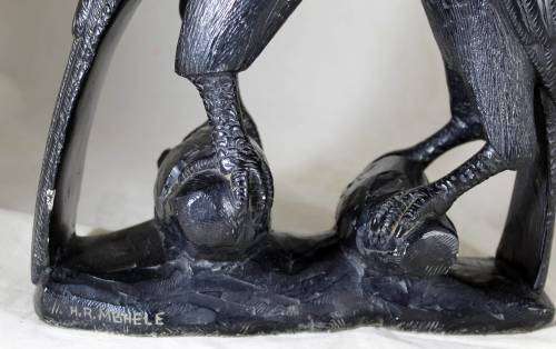 Very Heavy Stone Carved Birds - HR Mbhele - Act fast and bid now!!!