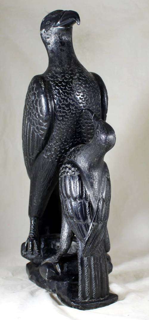 Very Heavy Stone Carved Birds - HR Mbhele - Act fast and bid now!!!