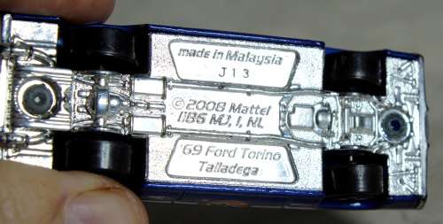 Hotwheels - `69 Ford Torino Talladega (2008)