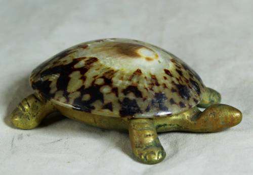 Miniature Brass Tortoise  Bid Now!!