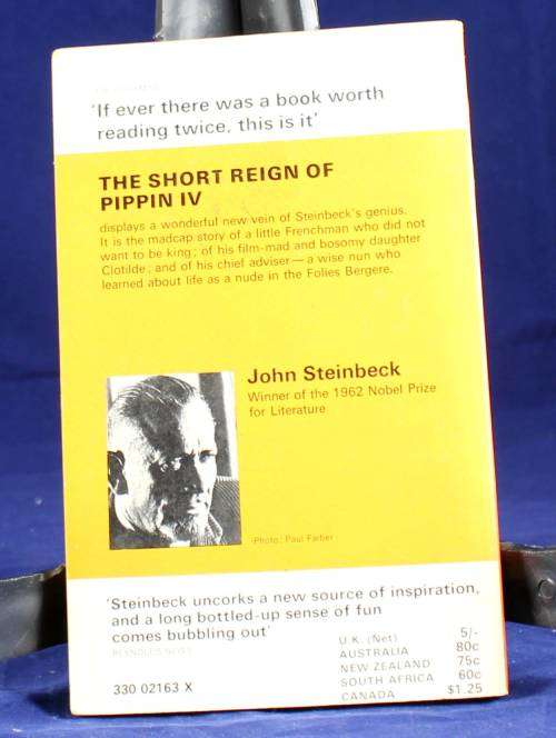 John Steinbeck - The Short Reign Of Pippin IV - ISBN33002163- BID NOW!!