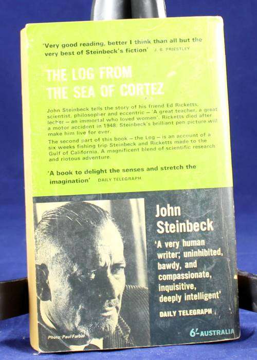 John Steinbeck - The Log From The Sea Of Cortez - PAN BOOKS- BID NOW!!