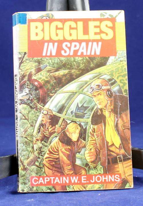 Captain W.E Johns - Biggles In Spain -  ISBN0099938103  - BID NOW!!