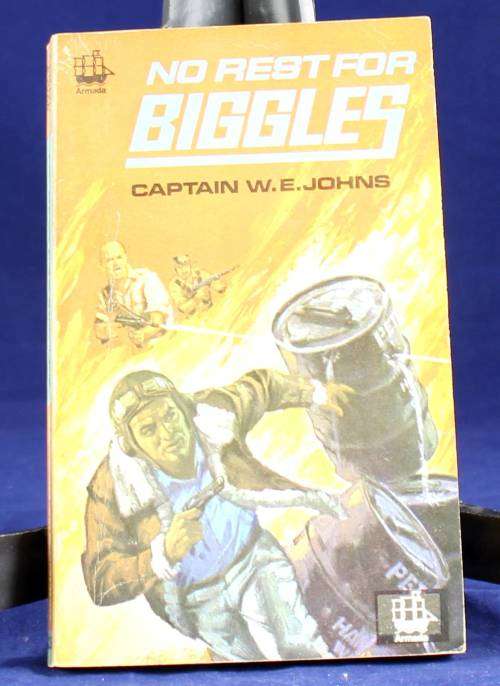 Captain W.E Johns - No Rest For Biggles(1977) - BID NOW!!