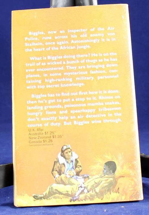 Captain W.E Johns - No Rest For Biggles(1977) - BID NOW!!