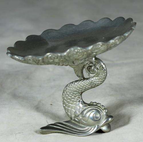 Ornate metal trinket holder