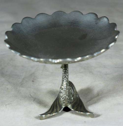 Ornate metal trinket holder