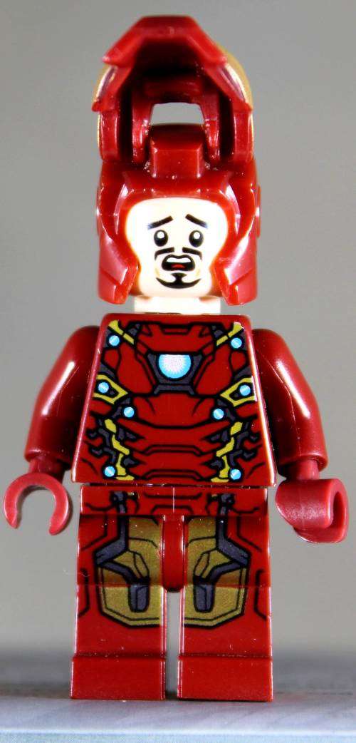 LEGO MINI FIGURINE - Iron Man  - Mark 7 Armor (SH231)