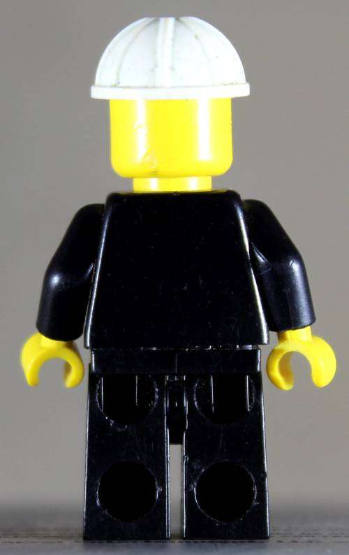 LEGO MINI FIGURINE - Fireman with Construction Helmet(Fire016)