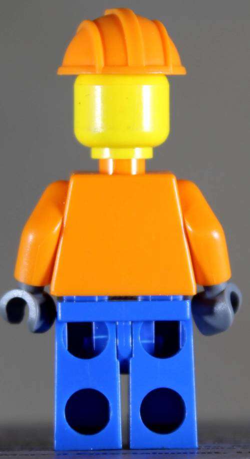 Lego mini figurine - Construction worker (CTY0105)
