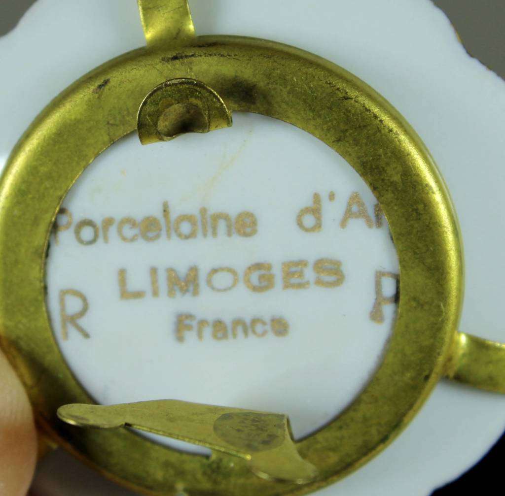 Limoges Miniature - Display Plate - Victorian Courtship - Beautiful!!! BID NOW!!!!