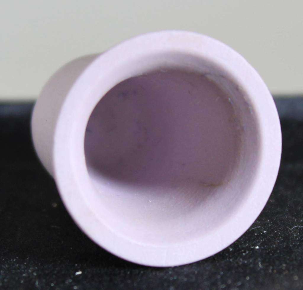 Collectible Thimble - Wedgwood Pink Thimble - Lady Playing Harp - Act Fast!! Bid Now!!!