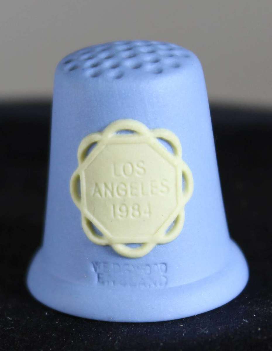 Collectible Thimble - Olimpiad - Los Angeles 1984 - Act Fast!! Bid Now!!!