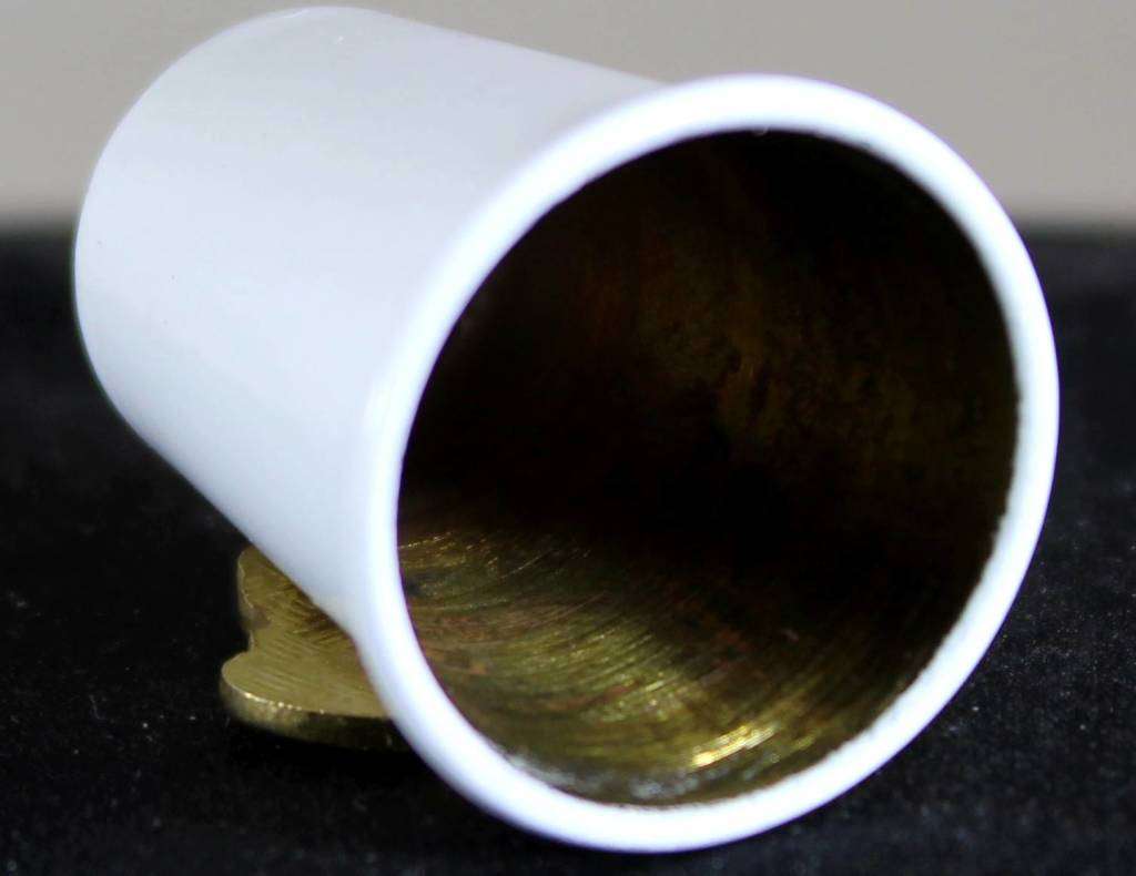 Collectible Thimble - Metal Rose - Act Fast!! Bid Now!!!