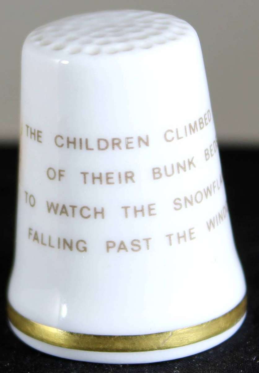 Collectible Thimble -Royal Doulton-Jill Barklem 1983- Little Children- Act Fast!! Bid Now!!!