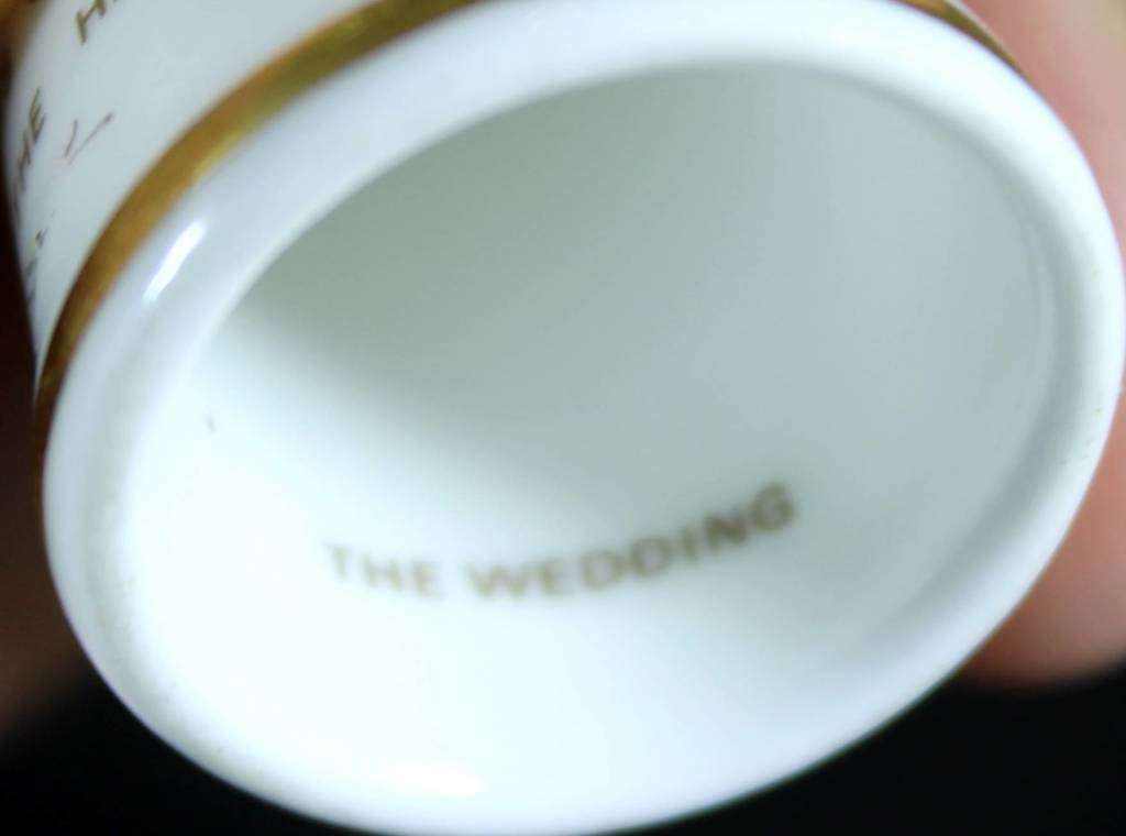 Collectible Thimble -Royal Doulton-Jill Barklem 1983-The Wedding- Act Fast!! Bid Now!!!