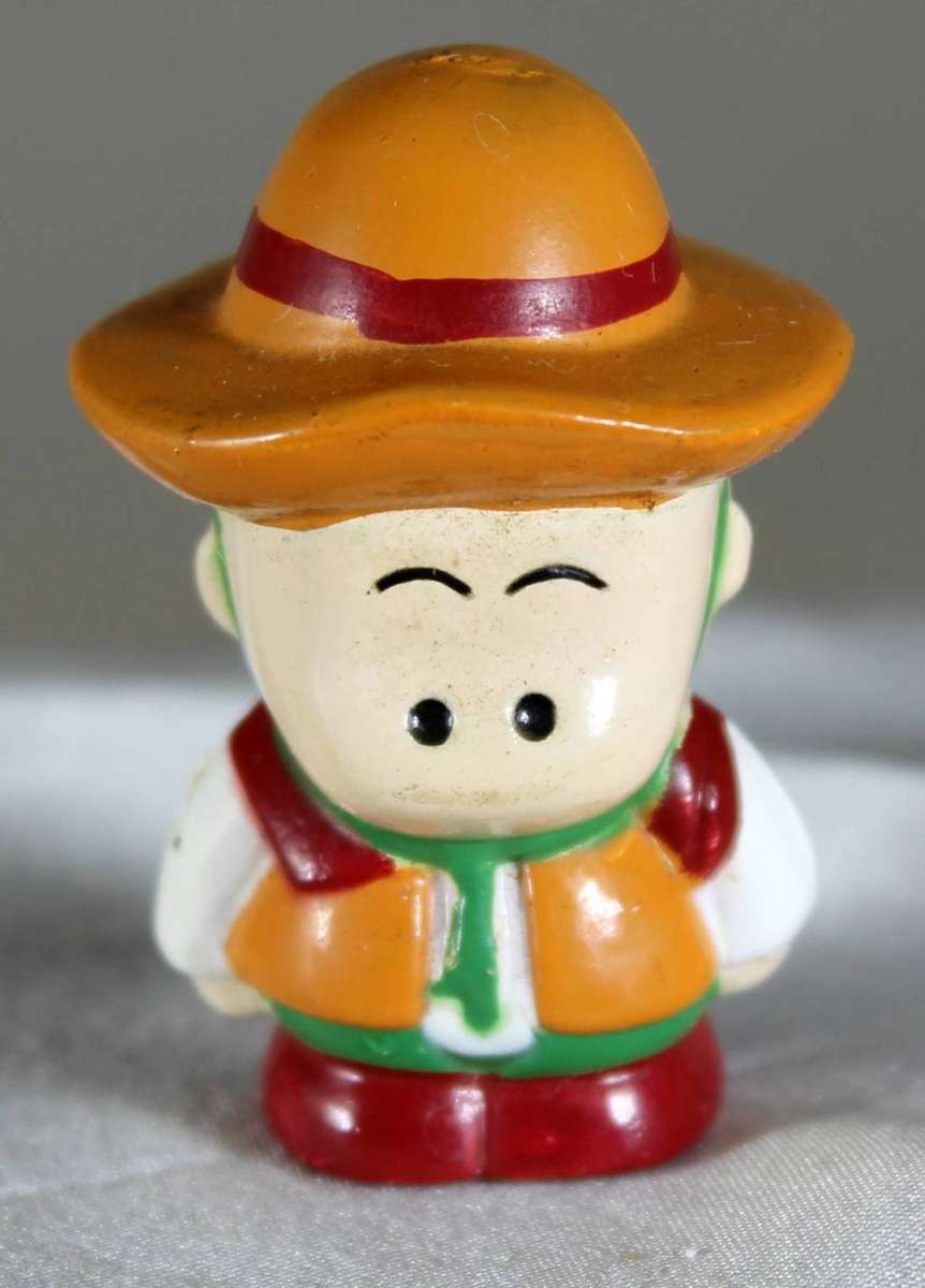 Miniature boy with cowboy hat