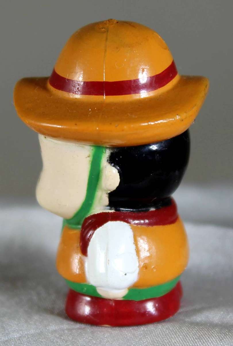 Miniature boy with cowboy hat