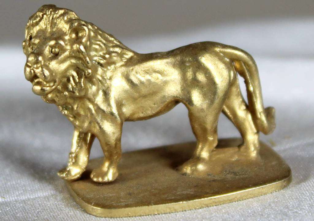 Miniature - Brass Lion - Act Fast!!! -BID NOW!!!
