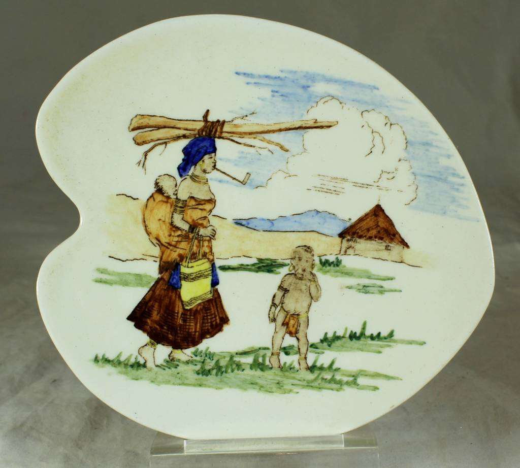 Drostdy Ware - Hand Decorated - SA Native Life Wall Plate - Act Fast!! Bid Now!!