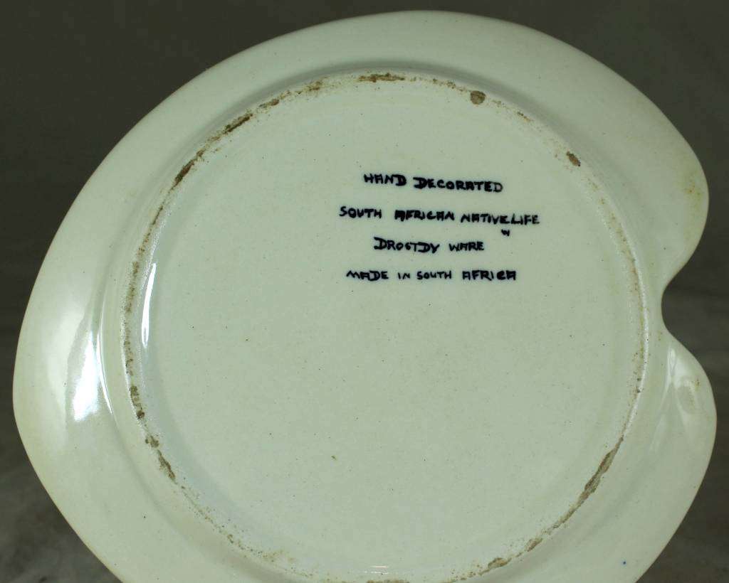 Drostdy Ware - Hand Decorated - SA Native Life Wall Plate - Act Fast!! Bid Now!!