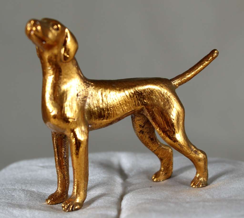 Copper over lead English Pointer