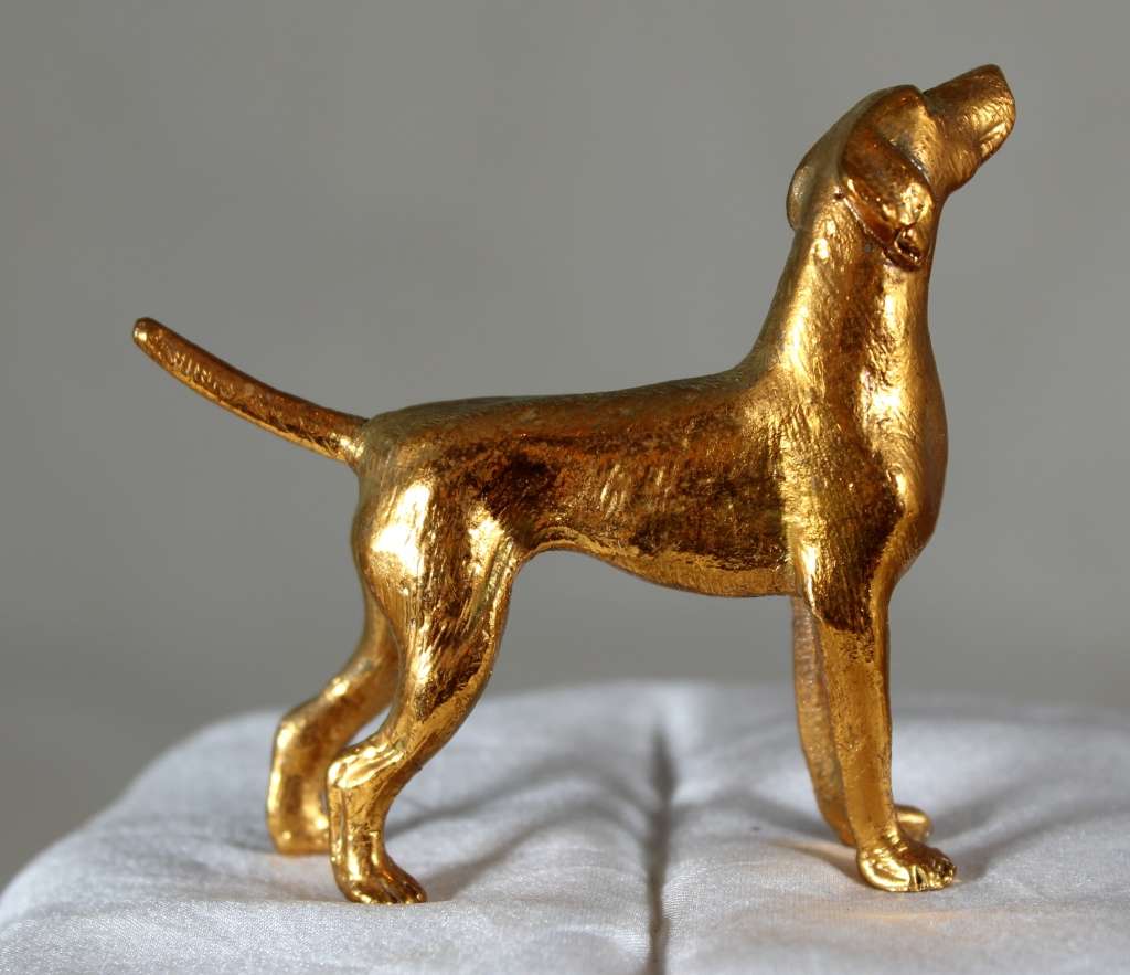 Copper over lead English Pointer