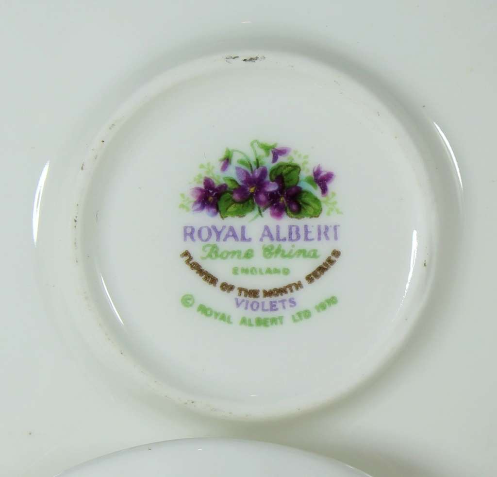 Royal Albert - Flower of the Month - Cup and Saucer -Duo- February- Miniature - Act Fast!! Bid Now!!