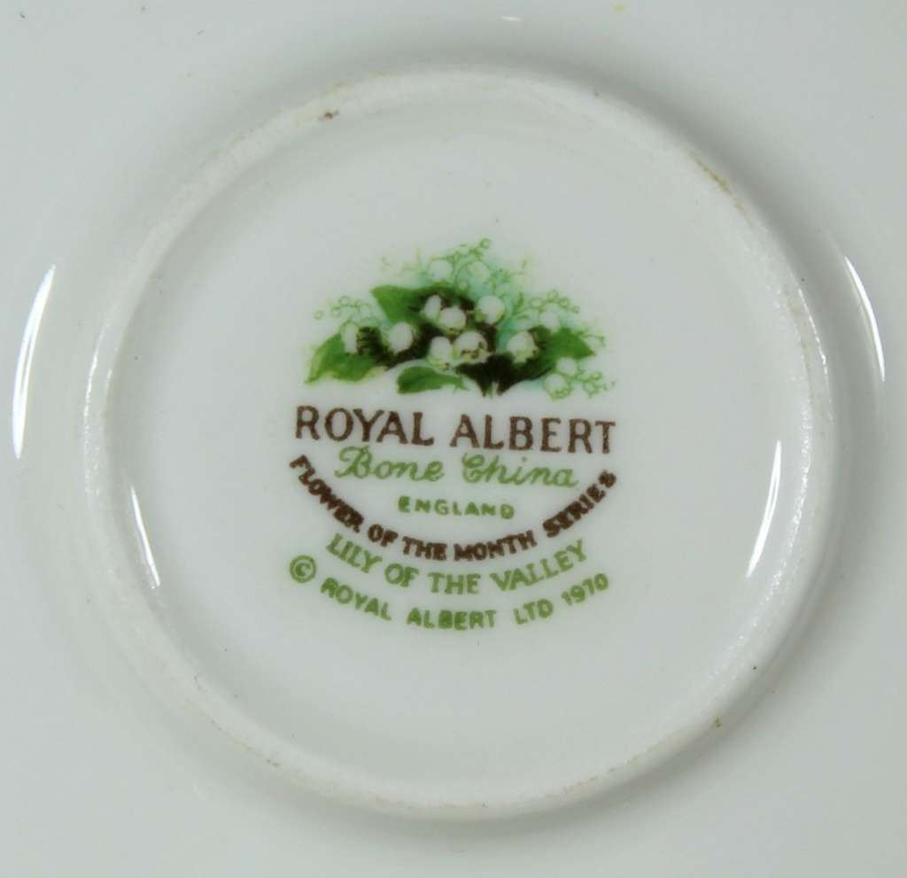 Royal Albert - Flower of the Month - Cup and Saucer -Duo- May - Miniature - Act Fast!! Bid Now!!