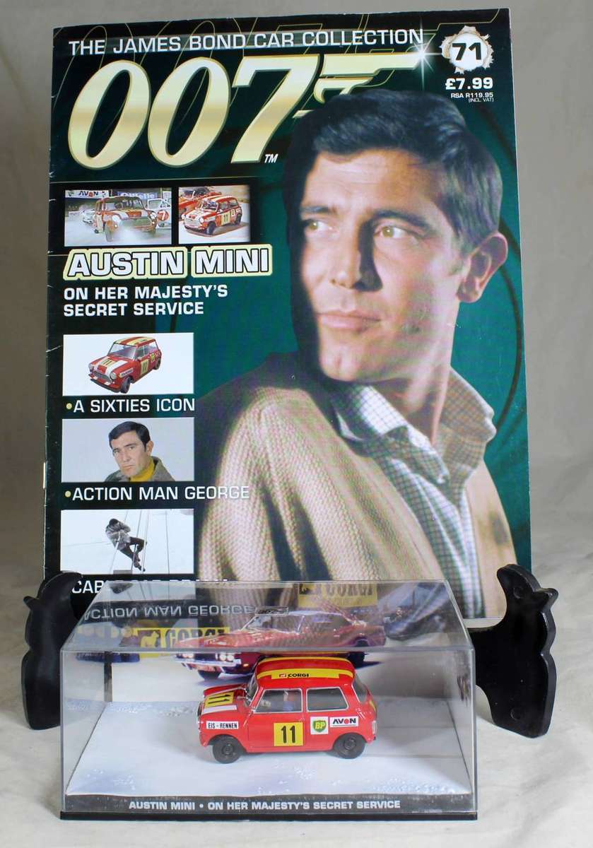 JAMES BOND 007  UNIVERSAL HOBBIES- Austin Mini ( On Her Majesty`s Secret Service #71 )