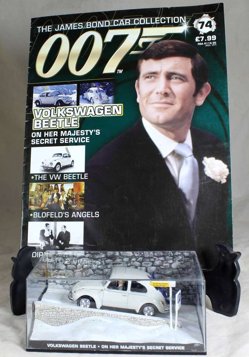 JAMES BOND 007  UNIVERSAL HOBBIES- VW Beetle ( On Her Majesty`s Secret Service #74 )