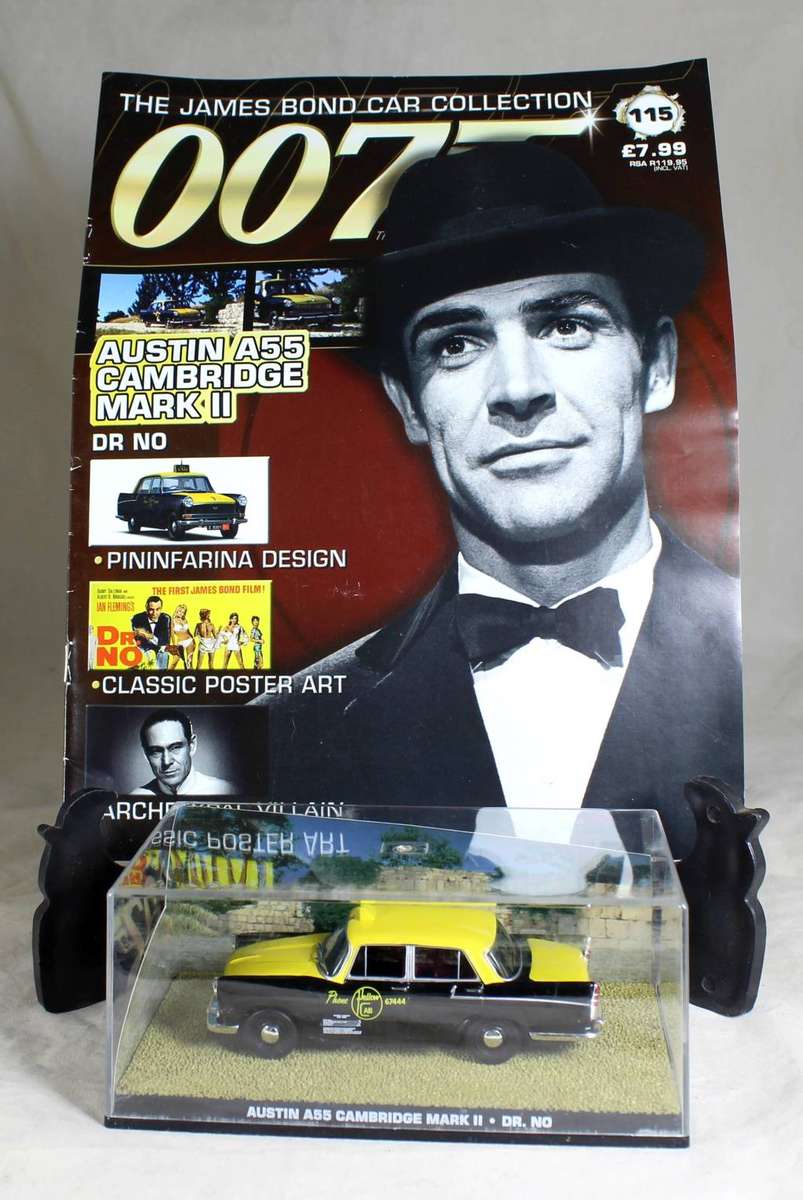 JAMES BOND 007 -IXO- Austin A55 Cambridge Mark II Taxi (Dr. No #115)