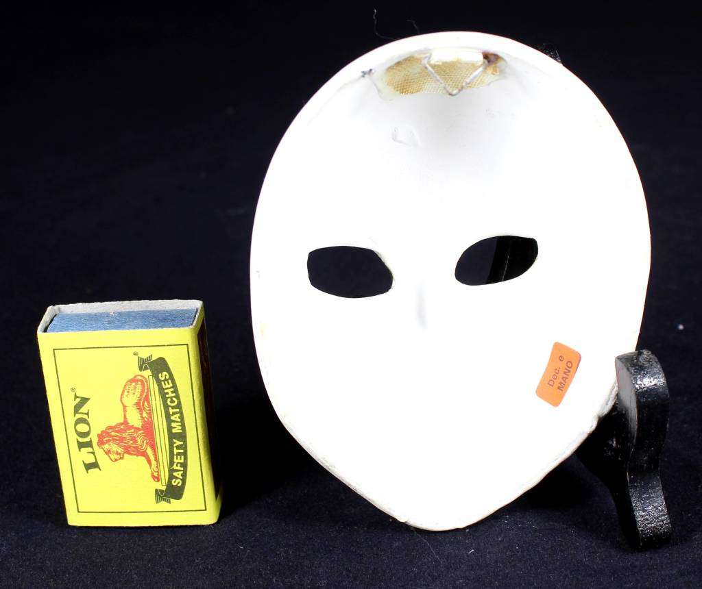 Small opera mask - Pink feathers