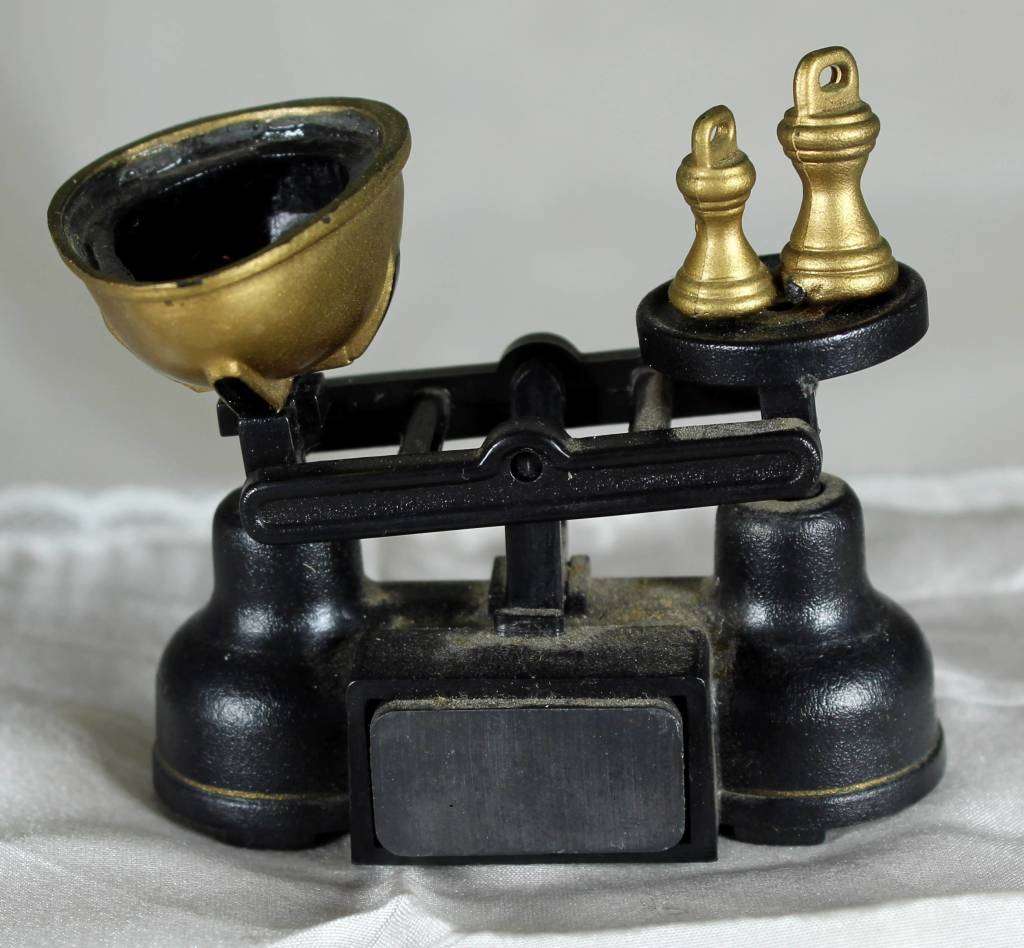 Old Vegetable Scale Fridge Magnet