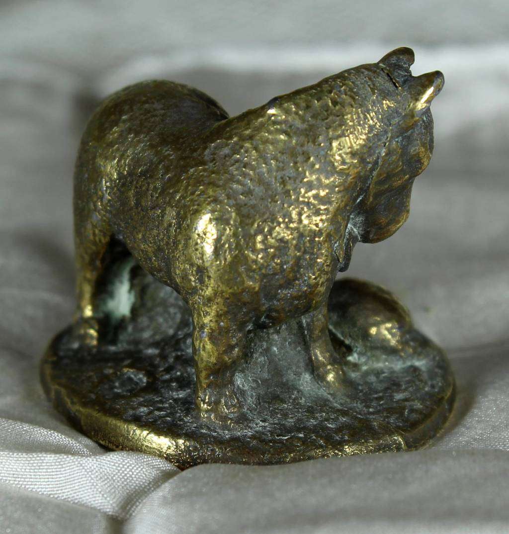 Brass Horse with Foal