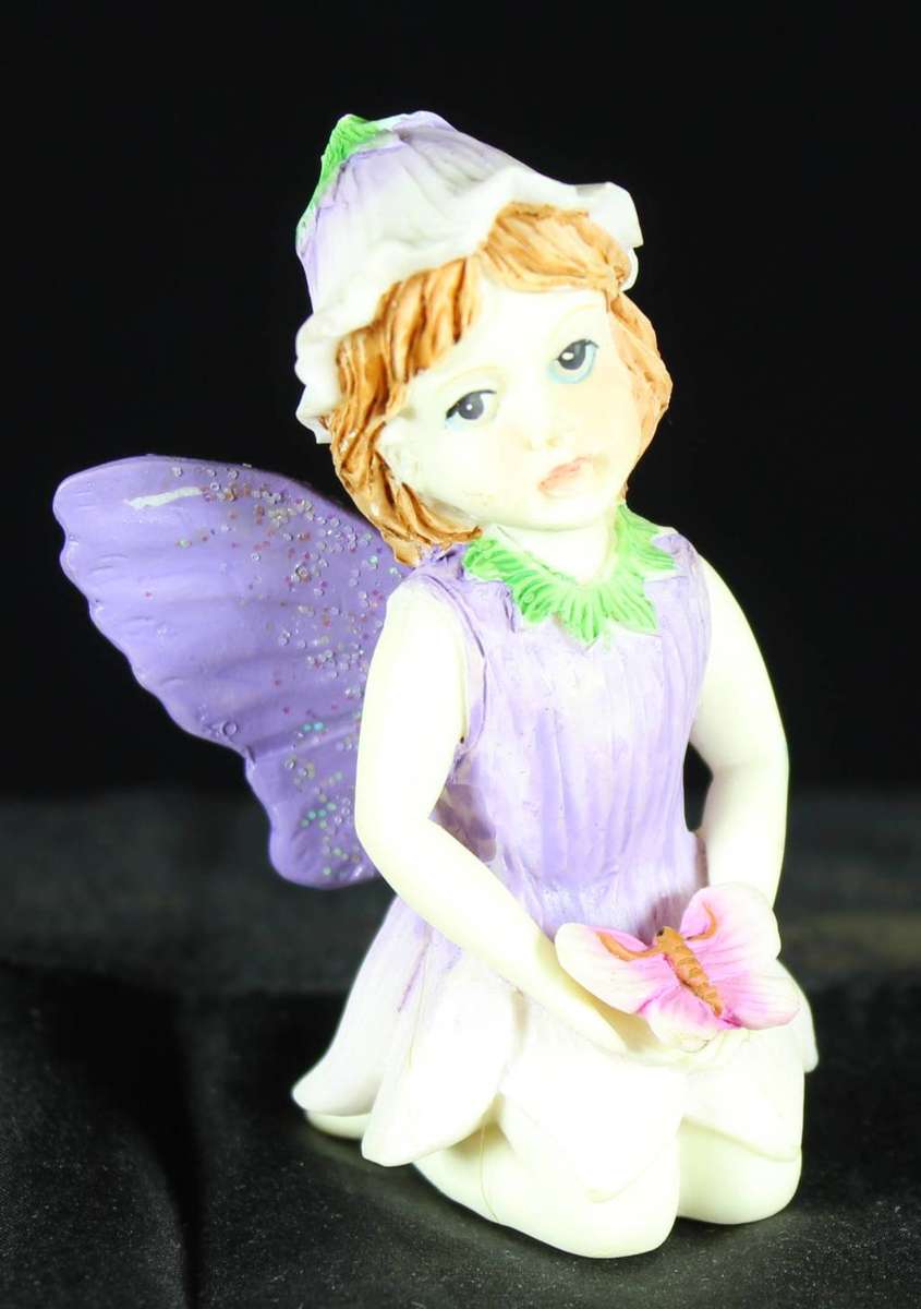 Flower fairy - purple wings
