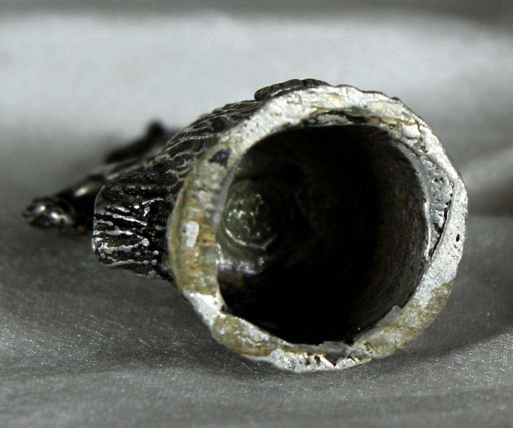 English Pewter (Pseudo) Thimble - Rearing Horse - Bid Now!!!